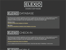 Tablet Screenshot of elexioamp.com